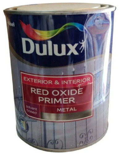 Smooth Texture And Metallic Finish High Gloss Red Oxide Metal Primer- 1 Liter Chemical Name: Titanium Dioxide