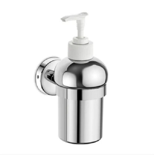 Wall Mounted Connection Glossy Finish Stainless Steel Soap Dispenser