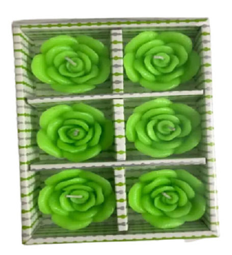 60mint Burning Gel Wax Green Decorative Candles