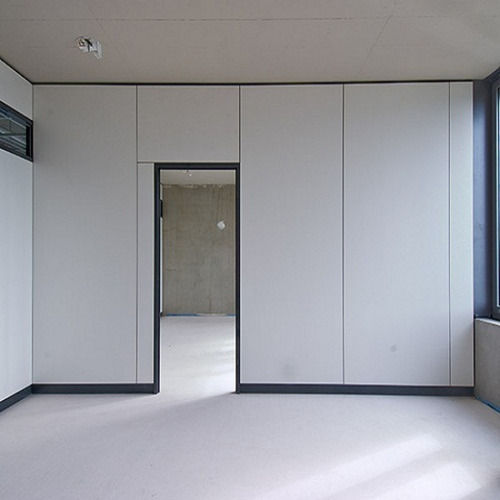 12 Mm Thick Aluminum Composition Easily Assemble Wall Partition For Offices