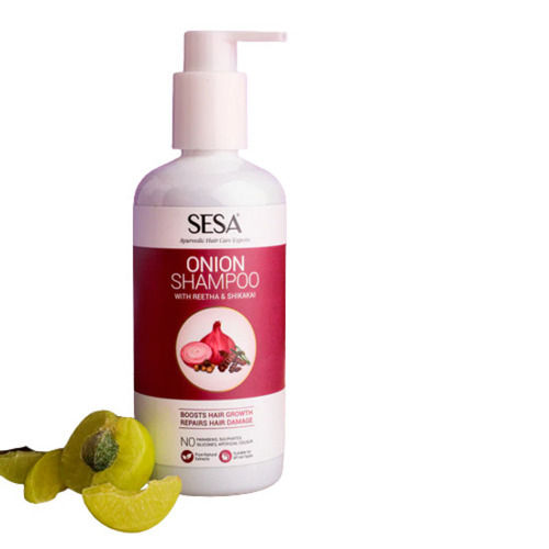 Hair Treatment Products 300 Milliliter Reetha And Shikakai Smoothen Slap Onion Shampoo