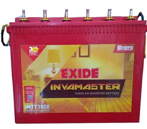 48 Kilogram 12 Voltage 120 Ampere Hour Acid Lead Inverter Battery With Handle  Battery Capacity: <150Ah Ampere-Hour  (Ah)