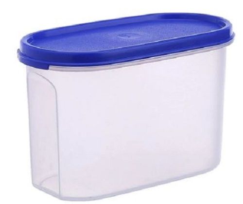 Glossy Transparent Plastic Food Container With 1 Kilogram Capacity