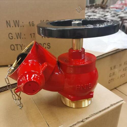 High Pressure Threaded Hydrant Valve For Fire Safety Use