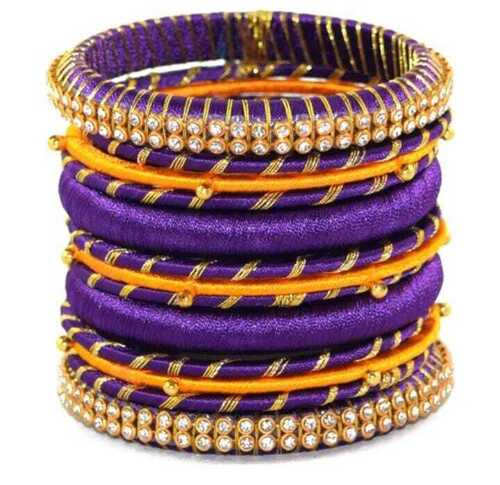 Ladies Round Shape Fiber Fashion Bangles For Party Wear Application: Profesional