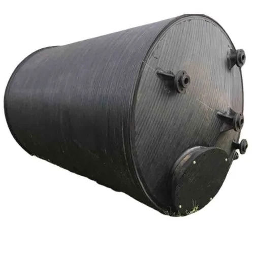 Low Maintenance Easy Install Cylindrical Frp Chemical Storage Tank  Capacity: 25000 Kiloliter/Day