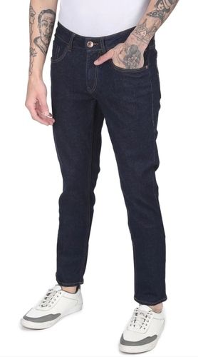 Men Sim Fit Washed Denim Jeans For Casual Wear