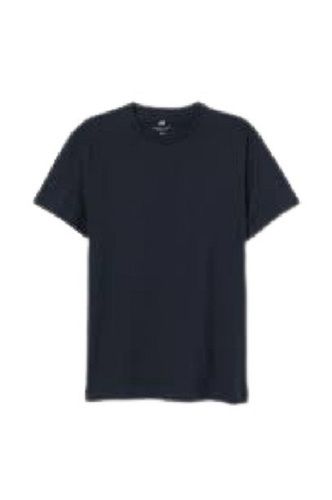 Mens Plain Round Neck And Half Sleeves Cotton T-shirts