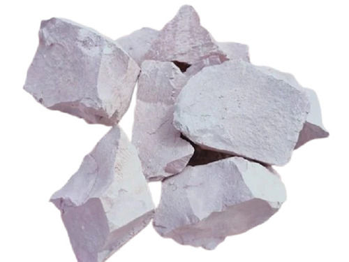 Edible Clay : WHITE Clay in the granules edible chunks (lump