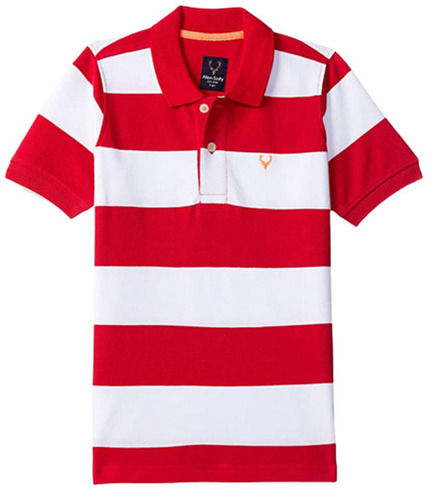 Skin Friendly Cotton Polyester Short Sleeves Polo Collar T Shirt For Kids  Age Group: 3 To 6 Years