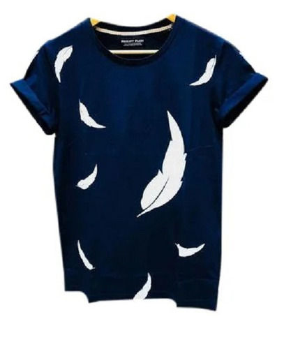 Skin Friendly Short Sleeve Soft Cotton O Neck Printed T-Shirt For Boy  Age Group: 10 To 15