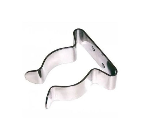 Stainless Steel Tube Clamp - Adjustable Pipe Fitting, Durable Silver Finish