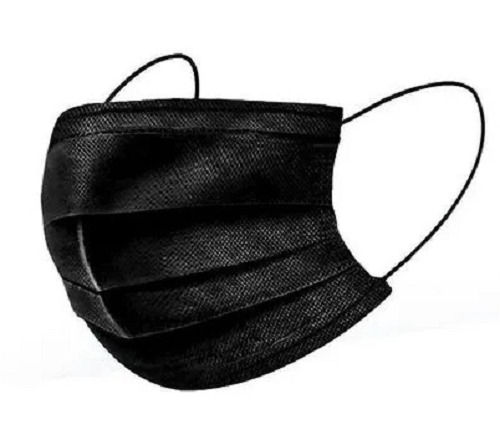 &#8206; 14 X 10 X 2 Cm Lightweight And Skin Friendly Non Woven 3 Ply Face Mask 