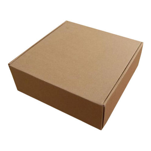 10x10x2 Inches Eco Friendly Corrugated Square Pizza Packaging Box 