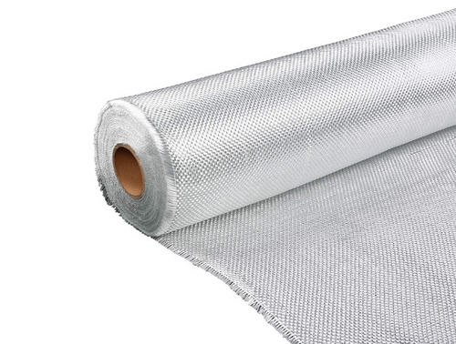 White 1250Mm Width Plain Resistant Fiberglass Woven Mat With 4Mm Thickness