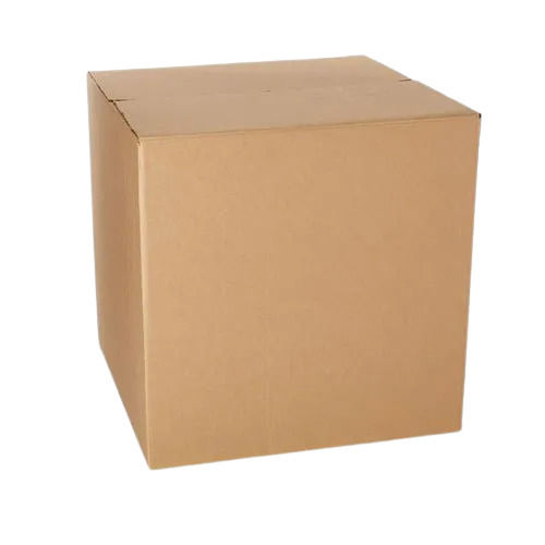 18x18x18 Inch Square Matte Laminated Corrugated Carton Box 
