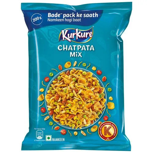 200 ग्राम मसालेदार और स्वादिष्ट खाने के लिए तैयार फ्राइड चटपटा मिक्स नमकीन फैट: 5 प्रतिशत (%)