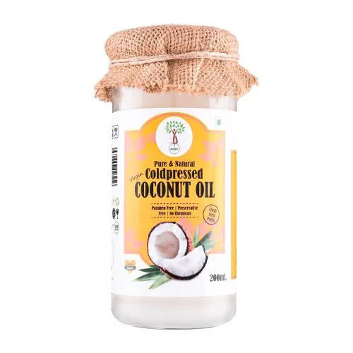 200 Milliliter 98% Pure And Natural Cold Pressed Coconut Oil Application: Fried