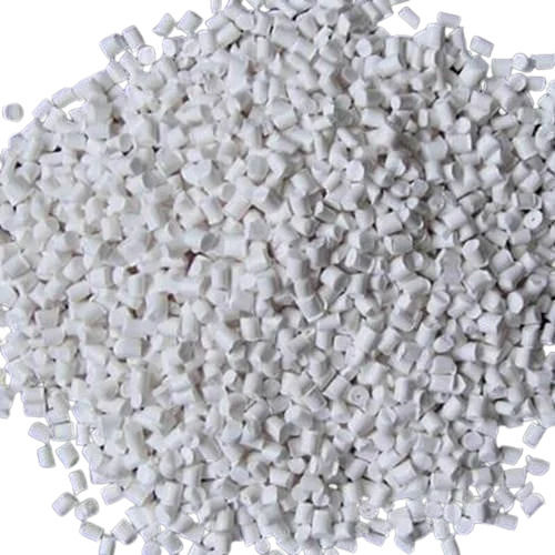 White 3 Mm Thick 48 Mpa Recyclable Poly Propylene Plastic Granules 