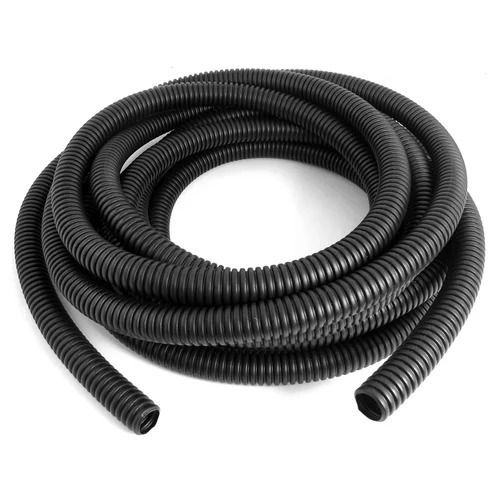 Black 30 Meter Round Flexible Pvc Tube With 3Mm Thickness