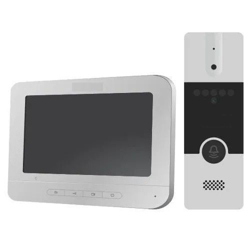 White And Black 37X20X9.6 Cm12 Volts 1080 Pixel Digital Plastic Video Door Phone 