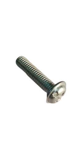 Silver 4X10Mm Polished Mild Steel Hot Rolled Washer Head Screw