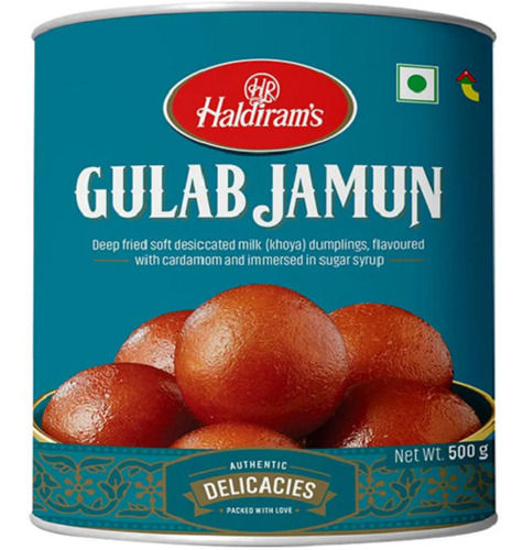 500 Gram Sweet And Delicious Taste Deep Fried Soft Gulab Jamun  Carbohydrate: 7.6 Percentage ( % )