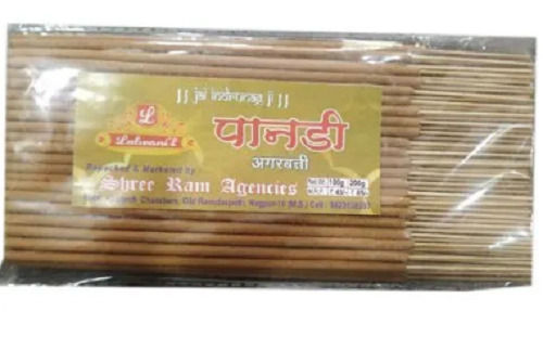 Brown 8 Inch 20 Minutes Burning Time Eco-Friendly Chandan Incense Stick 