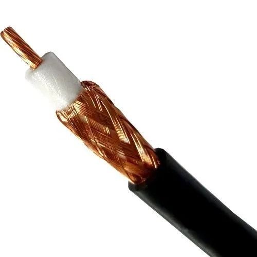 90 Meter Solid Round Copper Conductor Pvc Insulated Coaxial Cable