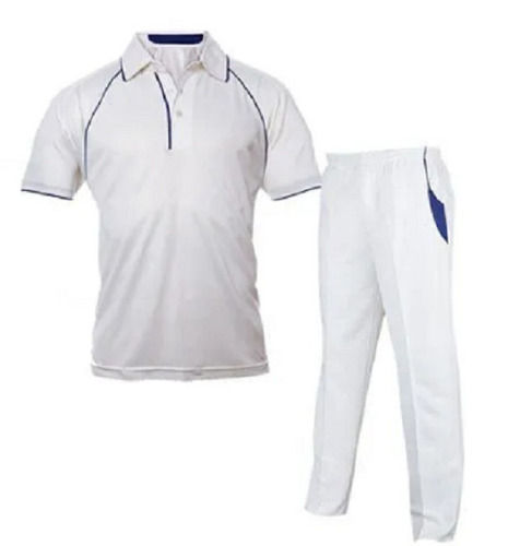 Anti Wrinkle And Breathable Short Sleeve Polo Neck Soft Cotton Cricket Uniform  Age Group: 18 To 45