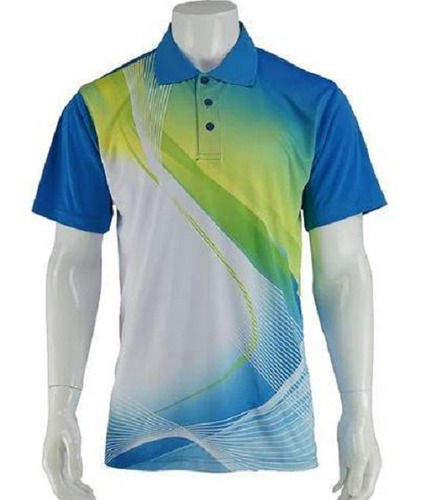 Comfortable And Washable Regular Fit Polyester Printed Sports T-Shirt Age Group: Adults