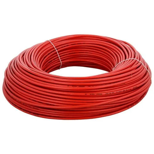 Red Copper And Pvc Insulated House Wire For Electrical Fitting