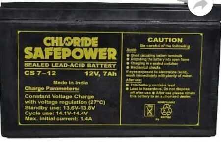 Exide Smf Battery 7*12