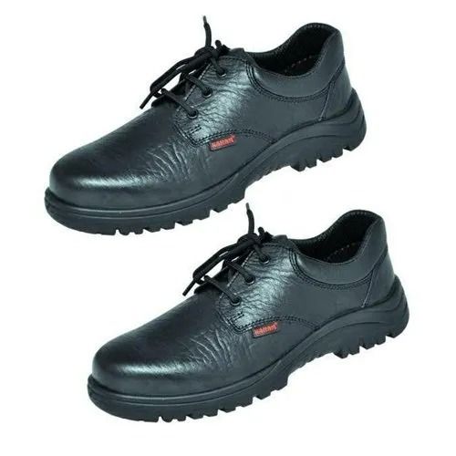 Lace Closer Leather Men Safety Shoes for Construction