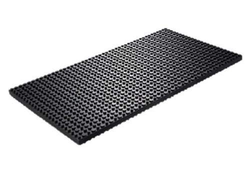 Light Weight 15 Mm Thick Rectangular Rubber Anti Vibration Pad Application: Outdoor