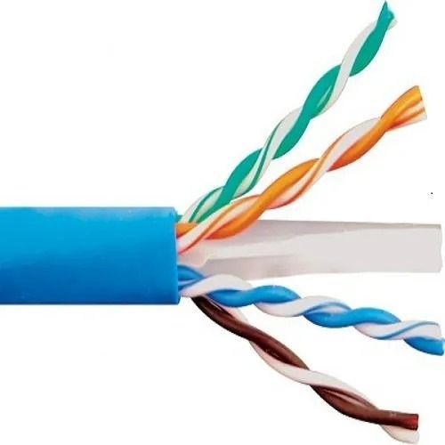 Round Stranded High Voltage Consumption Pvc Copper Twisted Pair Cables Application: Industrial