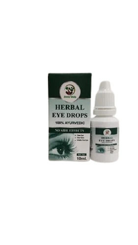 100% Ayurvedic Liquid Eye Drops For Adults (pack Size 10 Ml ...