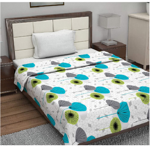 100% Cotton Printed Pattern Non-Woven King Cotton Quilts Density: 20 Kilogram Per Cubic Meter (Kg/M3)