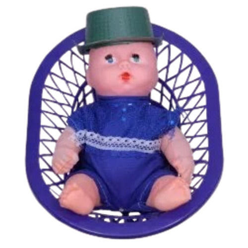 160 Grams Water Resistant Color Coated Plastic Doll Toy With Bucket