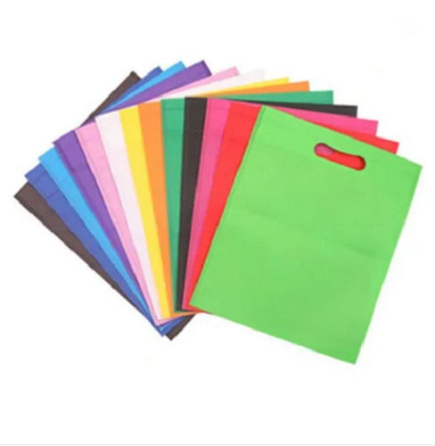 2 Inch Hot Transferring Embossing Non Woven D Cut Bags  Handle Material: Polyester Webbing