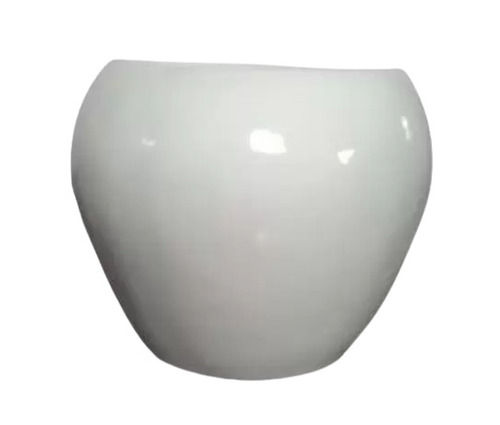 32 Cm Height Polished Surface Fiberglass Planter for Indoor and Outdoor