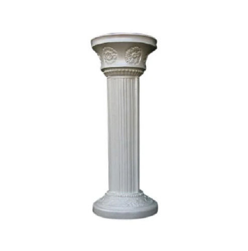 Easily Assembled 5 Feet Paint Coated Designer Fiber Frp Pillar For Wedding Decoration