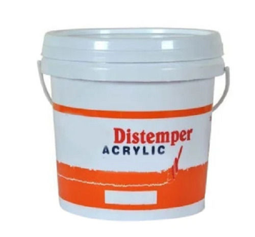 5 Liter White Smooth Acrylic Distemper For Interior And Exterior Walls Chemical Name: Sodium Alginate