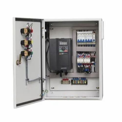 50 Watt 240 Volts 50 Hertz Paint Coated Mild Steel Vfd Control Panels Dimension(L*W*H): 26X10X32 Inch (In)