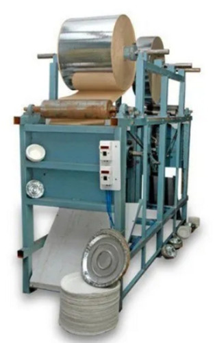 सिल्वर 53X26X68 इंच 450 किलोग्राम 220 वोल्ट डोना पत्तल और प्लेट बनाने की मशीन