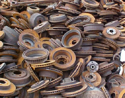 Brown 70 G/M3 Density And 80% Iron Content Cast Iron Scrap