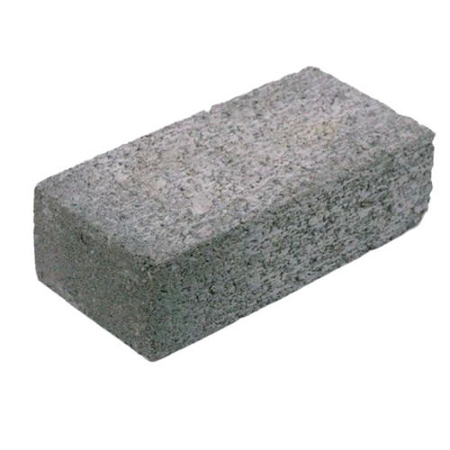 Gray 9X4X3 Inches High Strength Rectangular Solid Cement Brick For Partition Walls