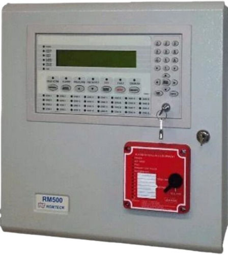 IP54 Paint Coated and Mild Steel Body type Single Phase Fire Alarm Control Panel