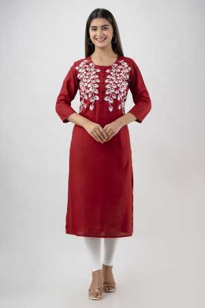 Ladies kurti embroidered