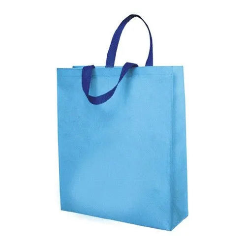 Light Wight Plain Dyed Non Woven Carry Bag For Loop Handle Bag Size: 16X13X4 Inches